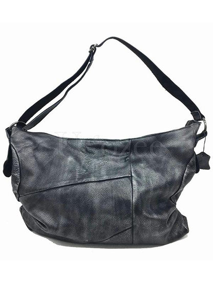 Vintage Manual Staining Genuine Leather Sling Bag