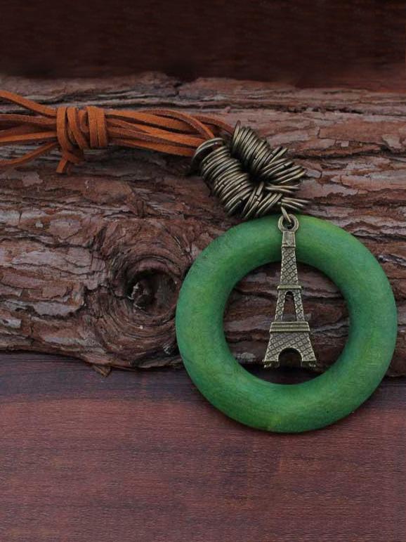 Eiffel Tower Pendant Necklace Accessories