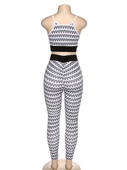 Soft Striped Yoga&Gym Suits
