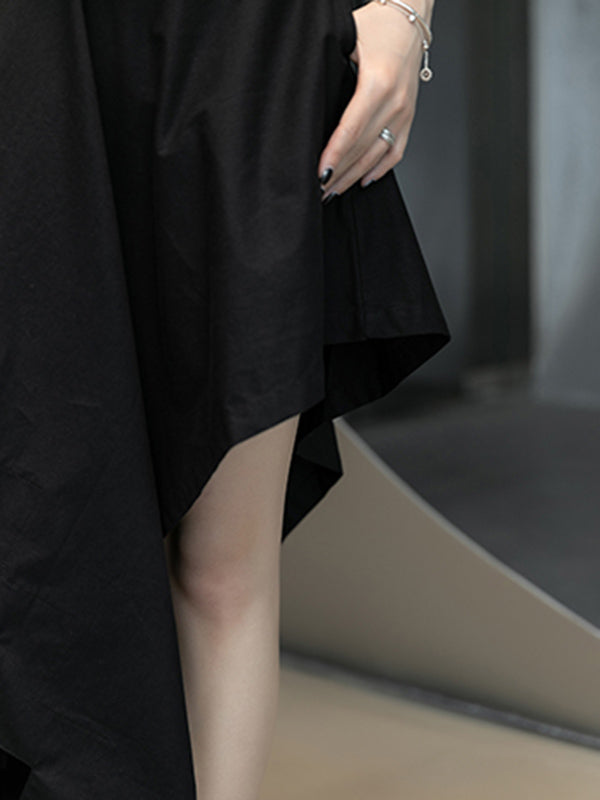 Original Hole Irregularity Empire Skirt