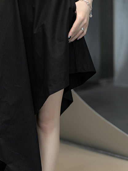 Original Hole Irregularity Empire Skirt