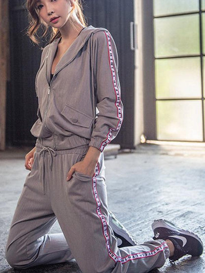 Loose Drawstring Elasticity Sports Pants