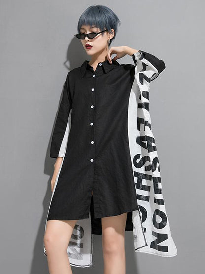 Fashion Split-joint Cropped Short Dress