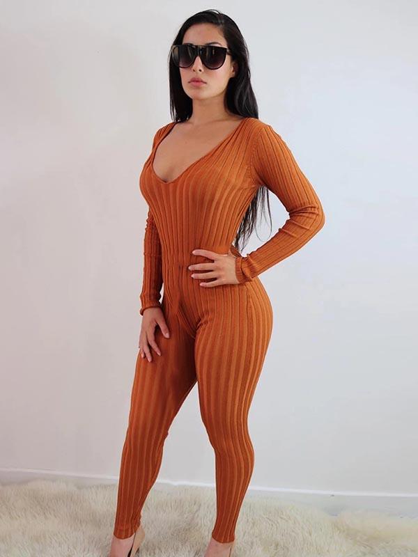 Sexy Solid Yoga Jumpsuits