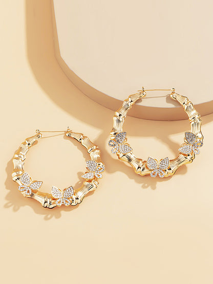Vintage Butterfly Earrings Accessories
