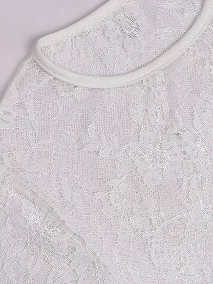 Lacy Sexy See-through T-shirts Top