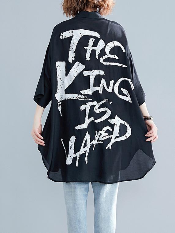 Super Loose Comfortable Shirt Dress