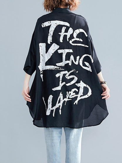 Super Loose Comfortable Shirt Dress