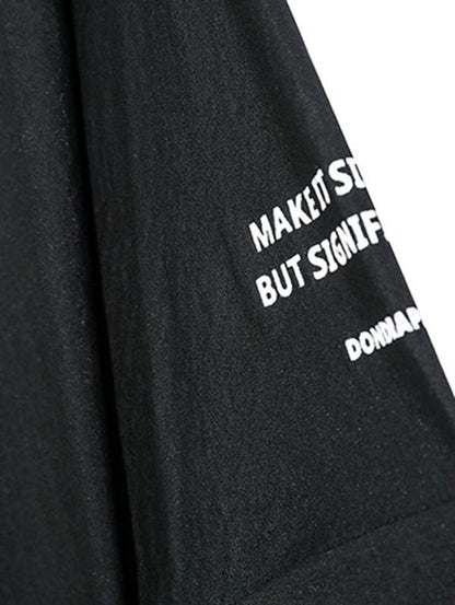 Loose Batwing Copped T-shirt