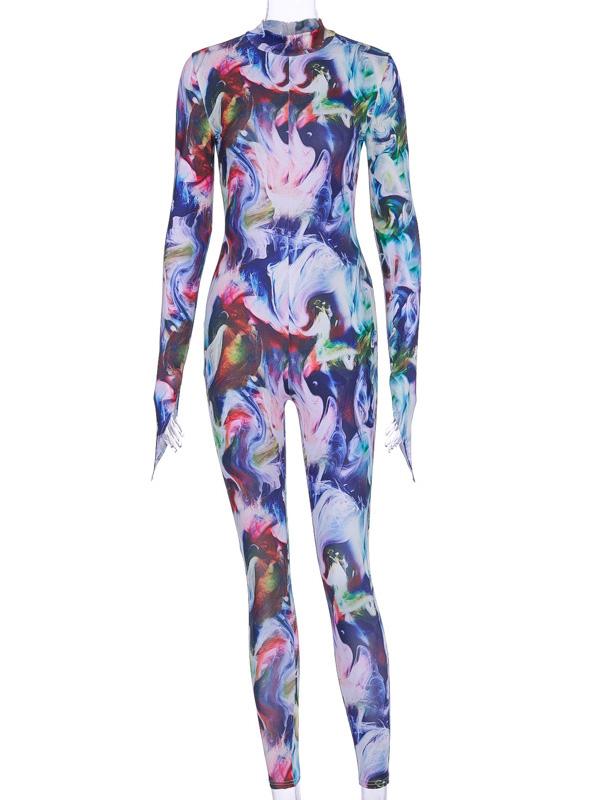 Printed Yoga Jumpsuits