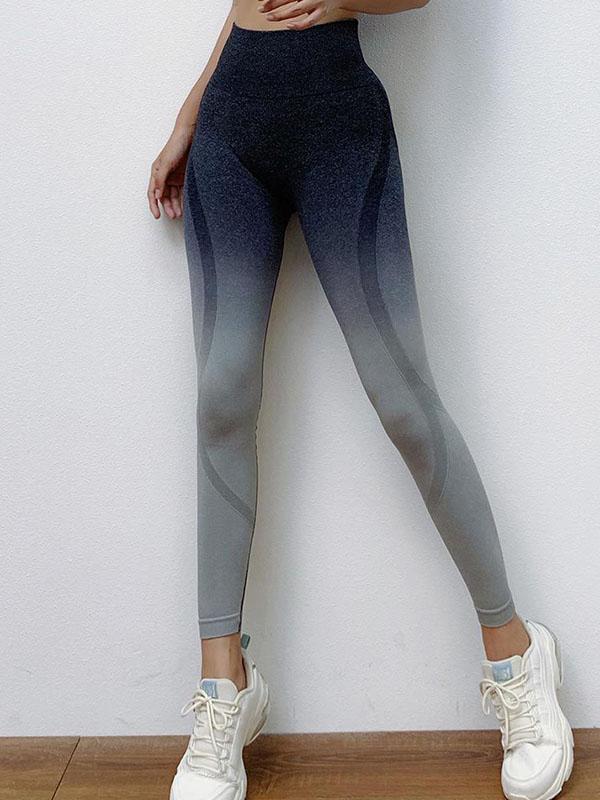 Sexy Gradient Wrap Yoga Leggings