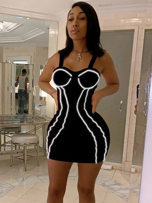 Sleeveless Bodycon Mini Dresses