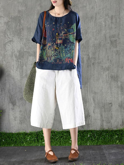 Loose Oversize High-low Shirt