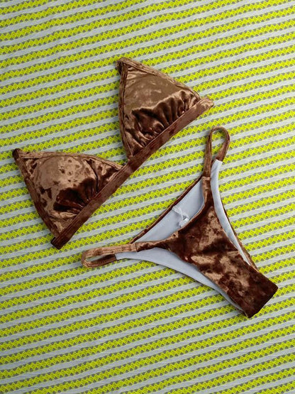 Sexy Triangle Top Bikinis Swimwear