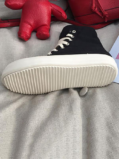 High-top Casual Canvas Sneaker