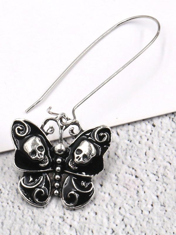 Butterfly Shape Alloy Earrings Accessories