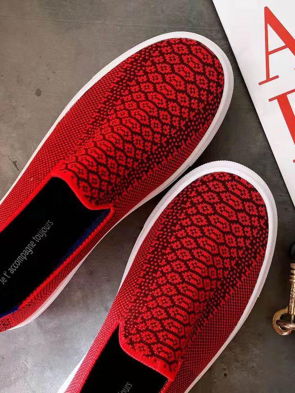 Solid Color Casual Comfortable Flat Shoes