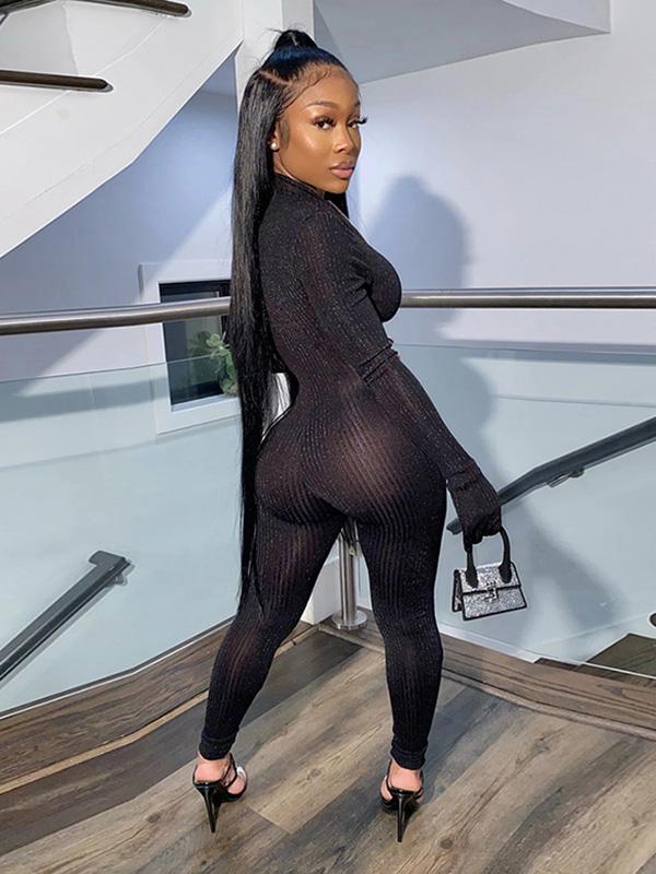 Sexy See-Through Jumpsuits