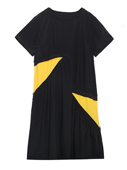 Casual Split-joint Printed Soft Midi Dress
