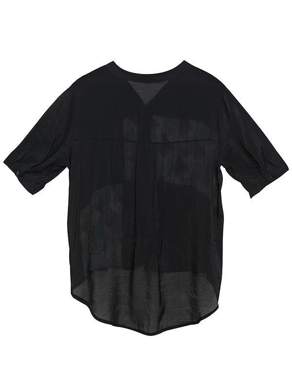 Original Printed V-Neck Blouses&Shirts Tops