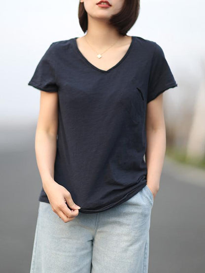 Loose Solid T-Shirt