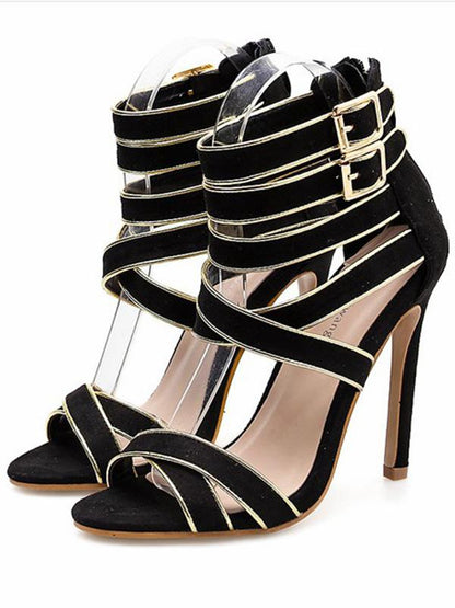 Black Bandge High Heels