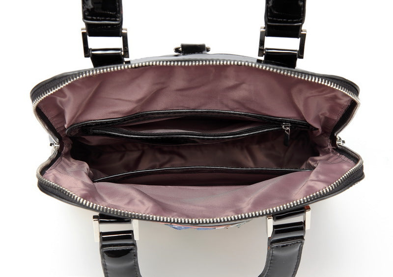 Casual creative mosaic car pattern backpack