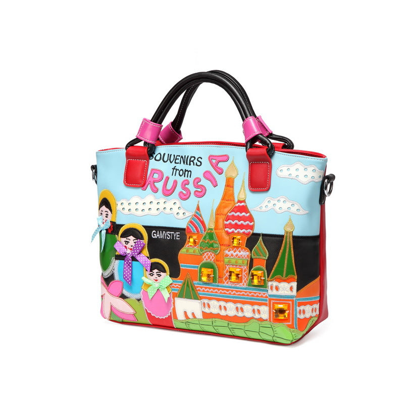 Cartoon character retro bag