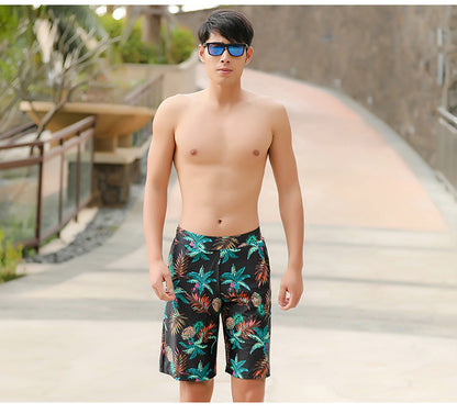 SWIMWEAR LADIES SPLIT BIKINI+ MEN BEACH PANTS COUPLE SWIMWEAR