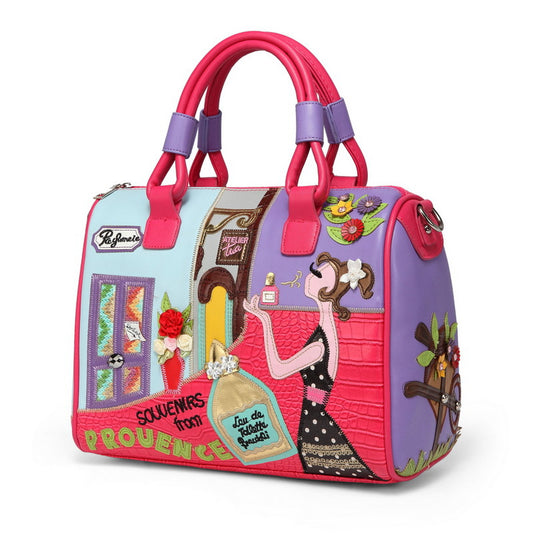 Cylindrical Embroidered Shoulder Boston Pillow Case