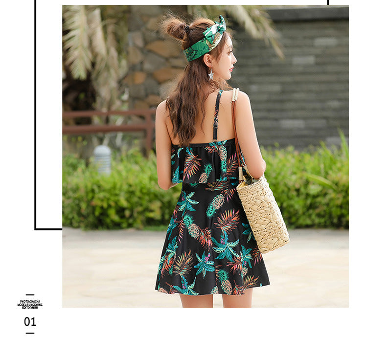 SWIMWEAR LADIES SPLIT BIKINI+ MEN BEACH PANTS COUPLE SWIMWEAR