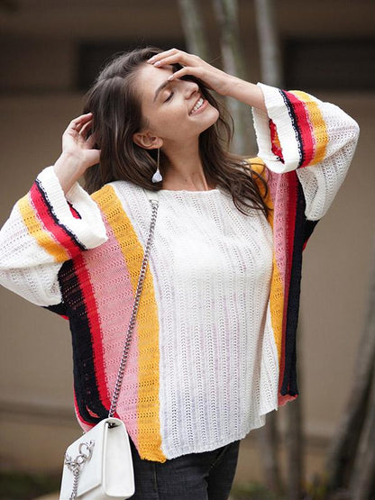Knitting Split-joint Hollow Beach Cover-ups Swimwear