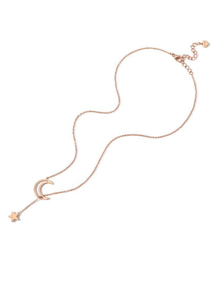 Moon Star Necklace