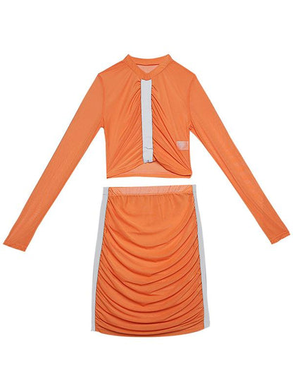Tulle Patchwork Sexy Yoga&Gym Suits