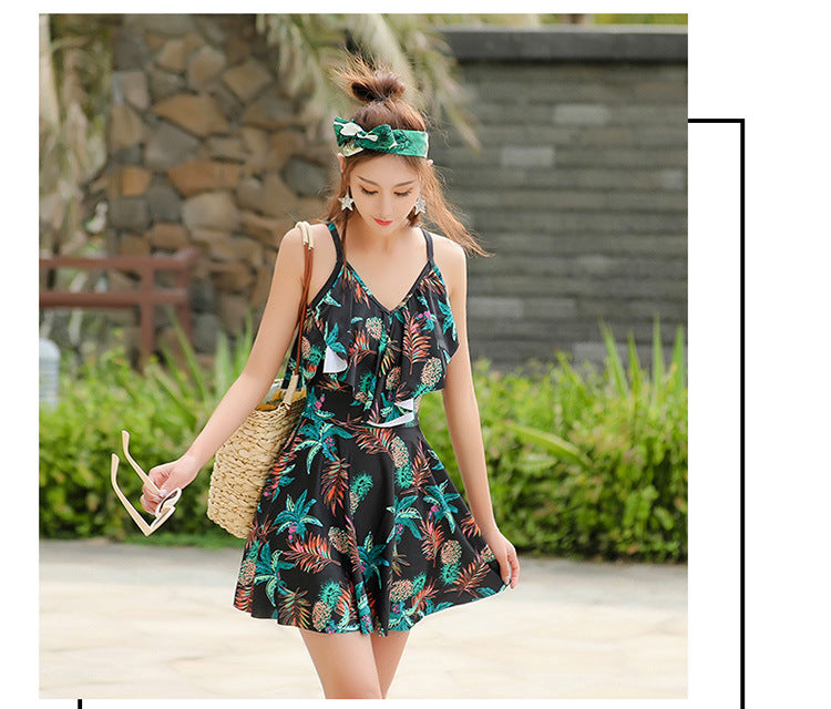 SWIMWEAR LADIES SPLIT BIKINI+ MEN BEACH PANTS COUPLE SWIMWEAR