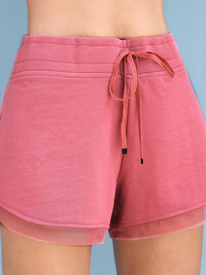 Loose Solid Quick Dry Sports Shorts