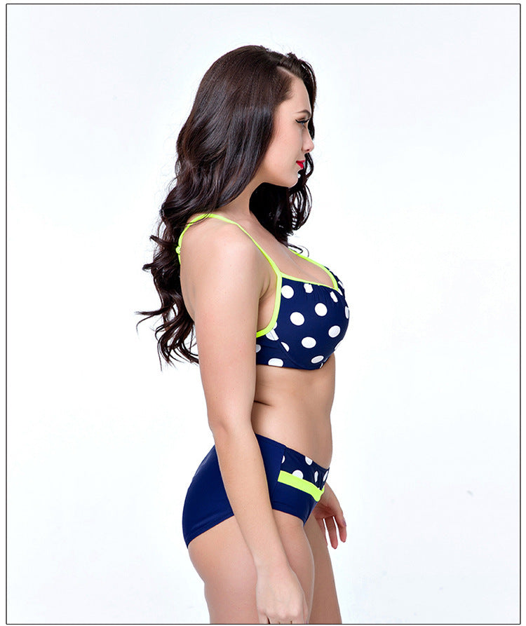 Large vintage dot BIKINIS SWIMWEAR