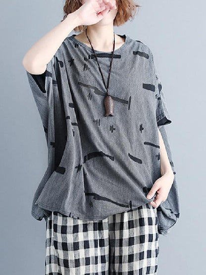 Loose Batwing T-shirt