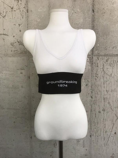 Color Stiching V Neck Tanks