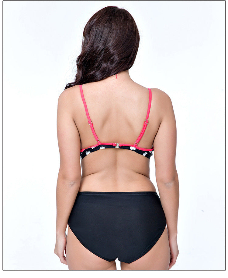 Large vintage dot BIKINIS SWIMWEAR