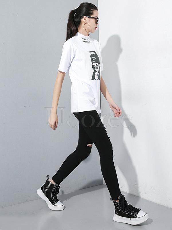Comfortable Printed T-shirt