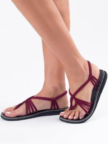 Bohemia Beach Flat Flip Sandal Shoes