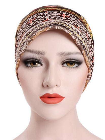 Bohemia Cotton Floral Hood Accessories