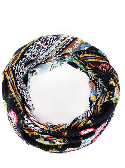 Bohemia Cotton Floral Hat Accessories