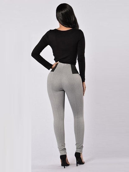 Sexy Wrap High-Waisted Split-Joint Sports Leggings