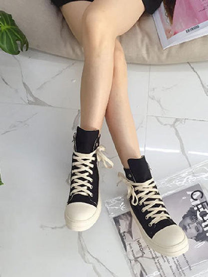 High-top Casual Canvas Sneaker