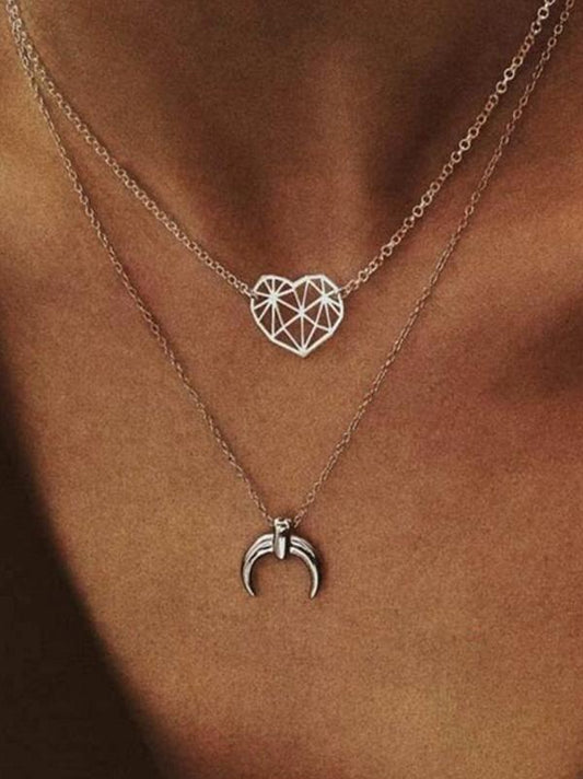 Hollow Moon Necklaces Accessories