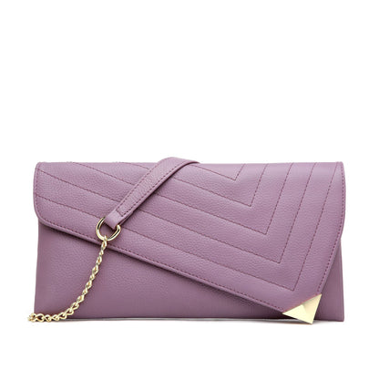 fashion, inclined bag, soft leather lady's bag