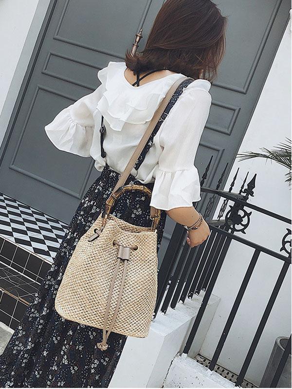 Fashion Knitting Handbag&Single Shoulder Bag