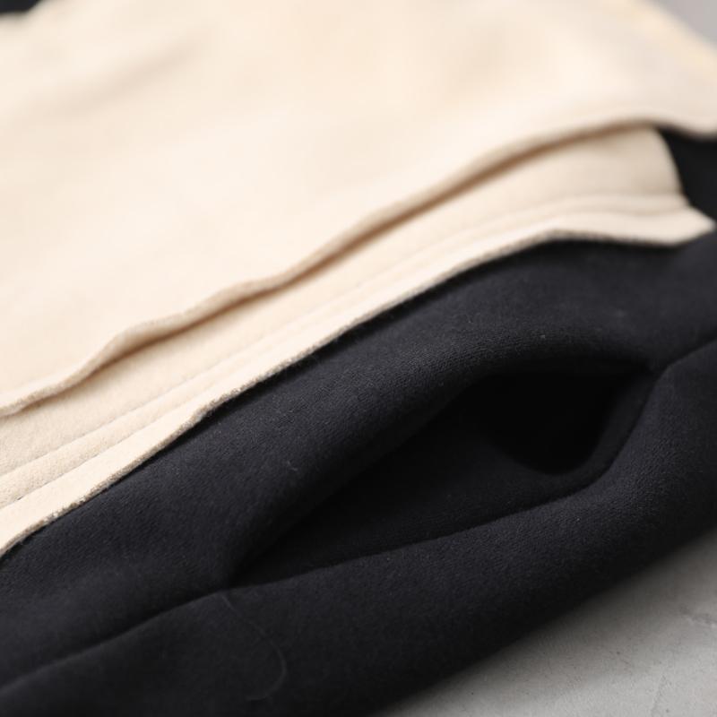 Buykud Autumn Casual Patchwork Thickened Hoodie